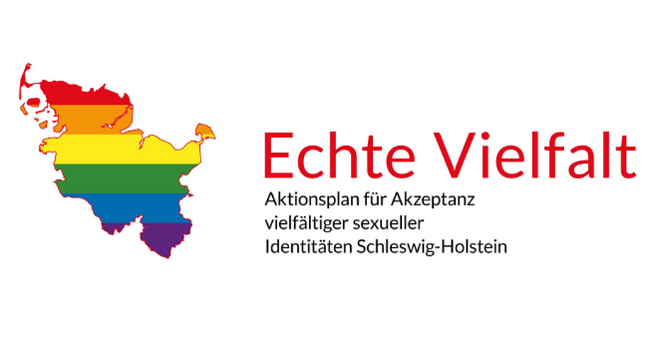 Logo of "Bündnis für Akzeptanz vielfältiger sexueller Identitäten Schleswig-Holstein"