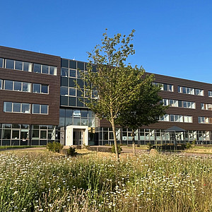 Gebäude Helsinki auf dem Campus der Europa-Universität Flensburg