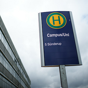 Haltestelle Campus Uni - EUF Bildarchiv