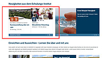 Abbildung 4: Die Veranstaltung ist nun im Slider ausgeblendet und macht Platz für bald anstehende Einzelevents