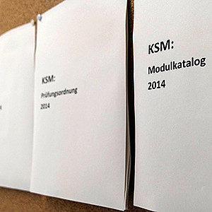 Informationen zum Studiengang KSM