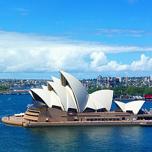 Foto des Sidney Opera House in Australien