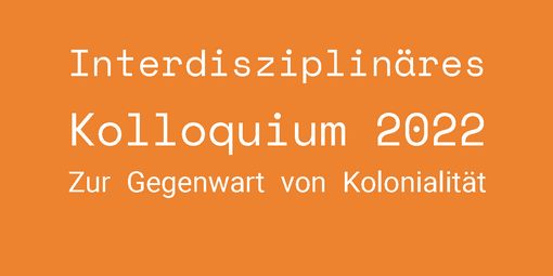 Bild zum Interdisziplinarem Kolloqium 2022