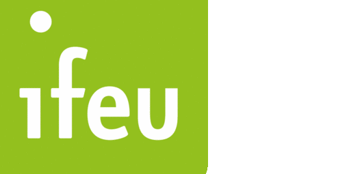grünes Logo "ifeu": Institut für Energie- und Umweltforschung Heidelberg