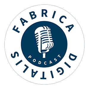 Logo des FabricaDigitalis Podcasts mit Mikrofon