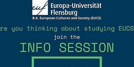 [Translate to 2-English:] Flyer Info Session about the B.A. European Cultures and Society 