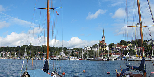 Foto vom Flensburger Hafen